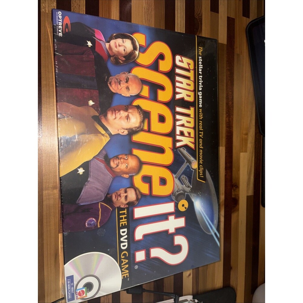 Star Trek Scene It? The DVD Game Vintage 2009 Trivia Brand NEW Sealed
